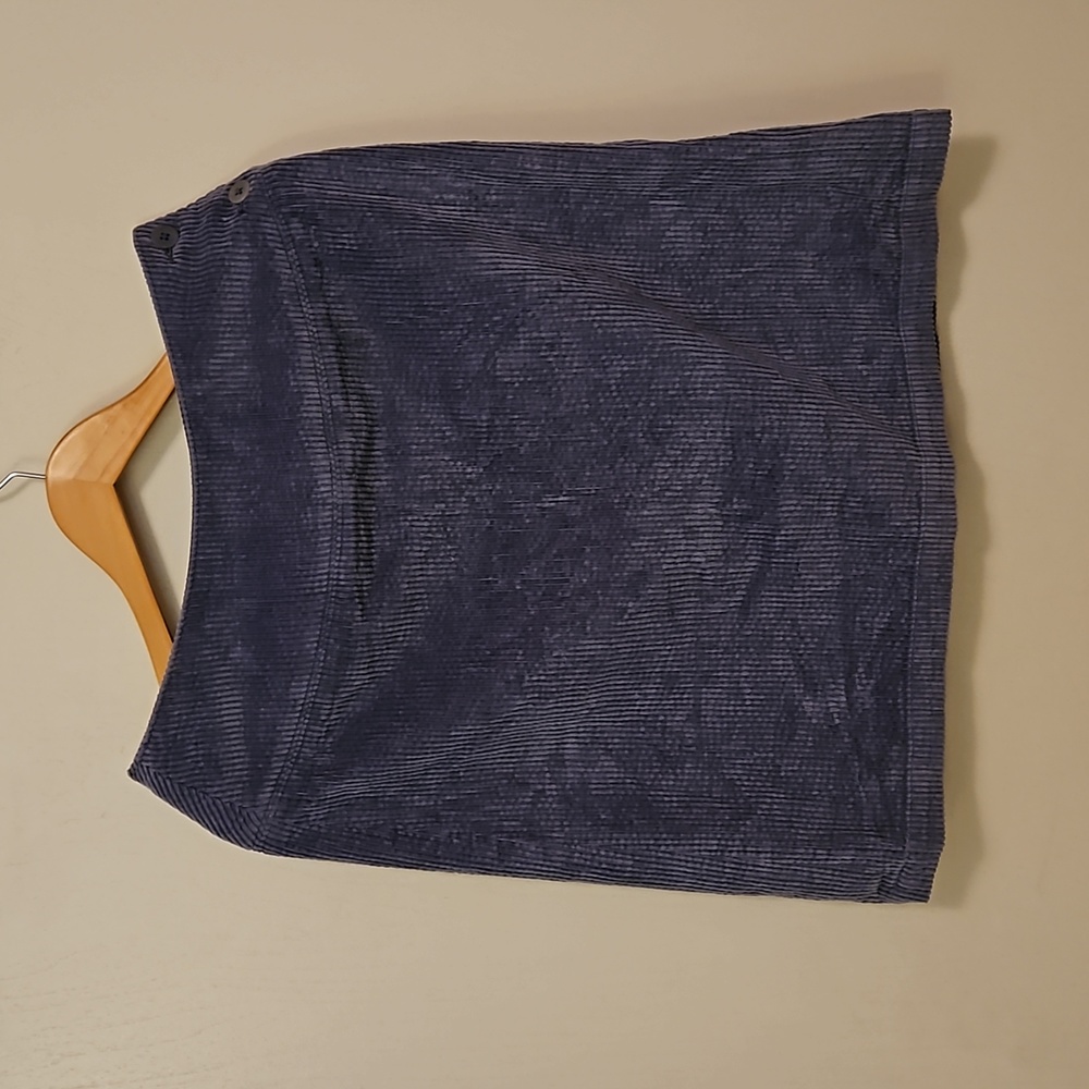 Corduroy Powder Blue Skirt